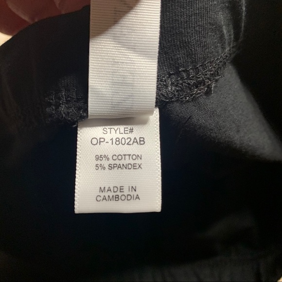 Black biker shorts cotton blend - Picture 3 of 5